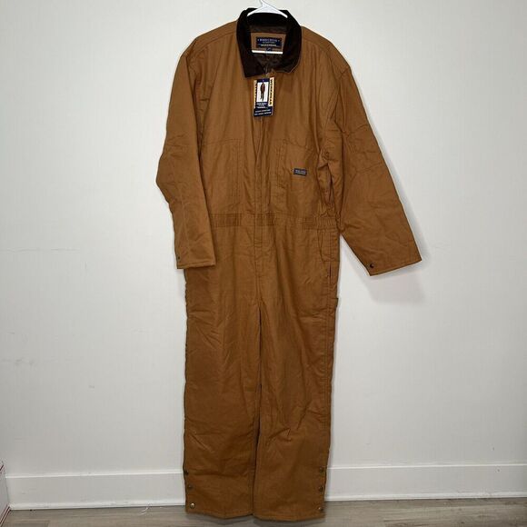 Bass Creek Outfitters Workwear Coveralls Mens XL Insulated Durable Protection - Picture 1 of 13